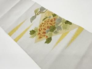 リサイクル　綴れ牡丹模様織出し名古屋帯